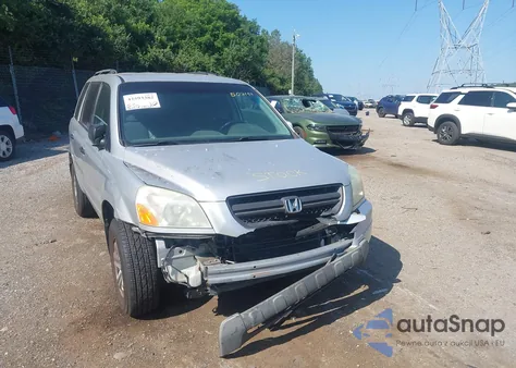 2004 Honda Pilot Ex-L z USA, uszkodzony, nr VIN 2HKYF18574H507137
